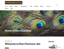 Tablet Screenshot of doncharisma.org